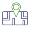 map with location marker